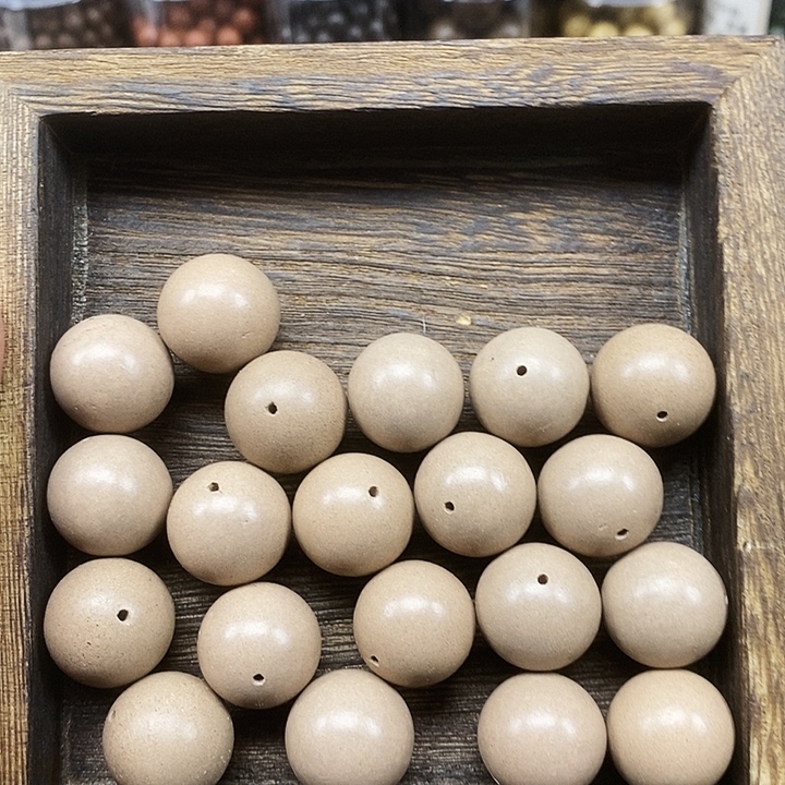 白龙涎1.8天然合香珠到手18颗微瑕