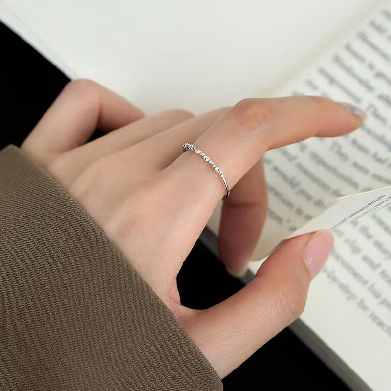 合金戒指 合金戒指 个性指环小众设计礼品戒指