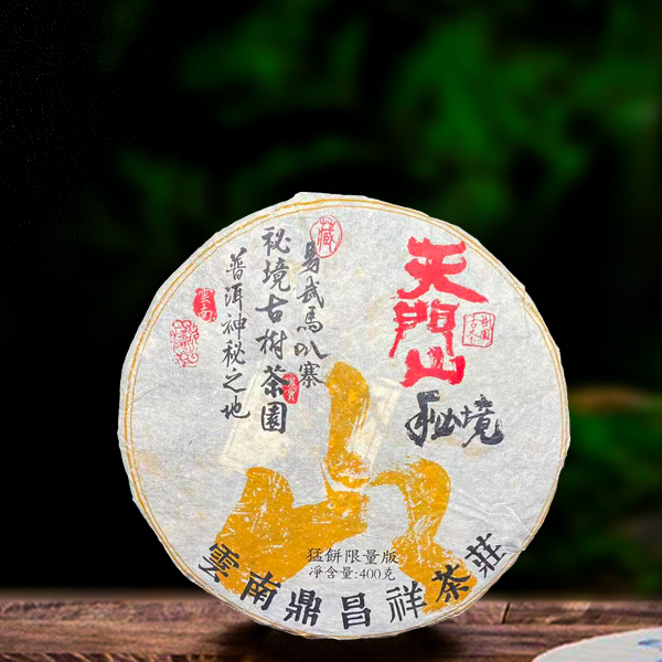 二十二年原料天门山秘境400g生茶（配茶样）