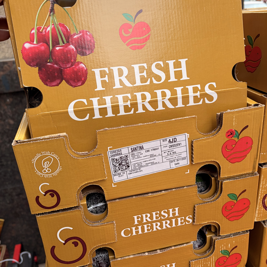 海运智利车厘子JJJJD5斤装智利