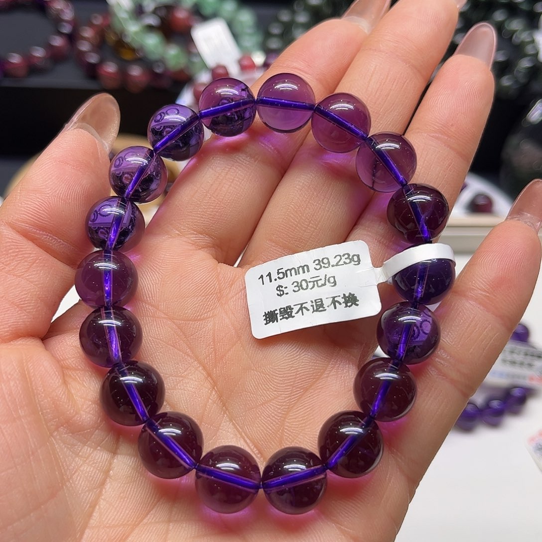 水晶手链未镶嵌手链