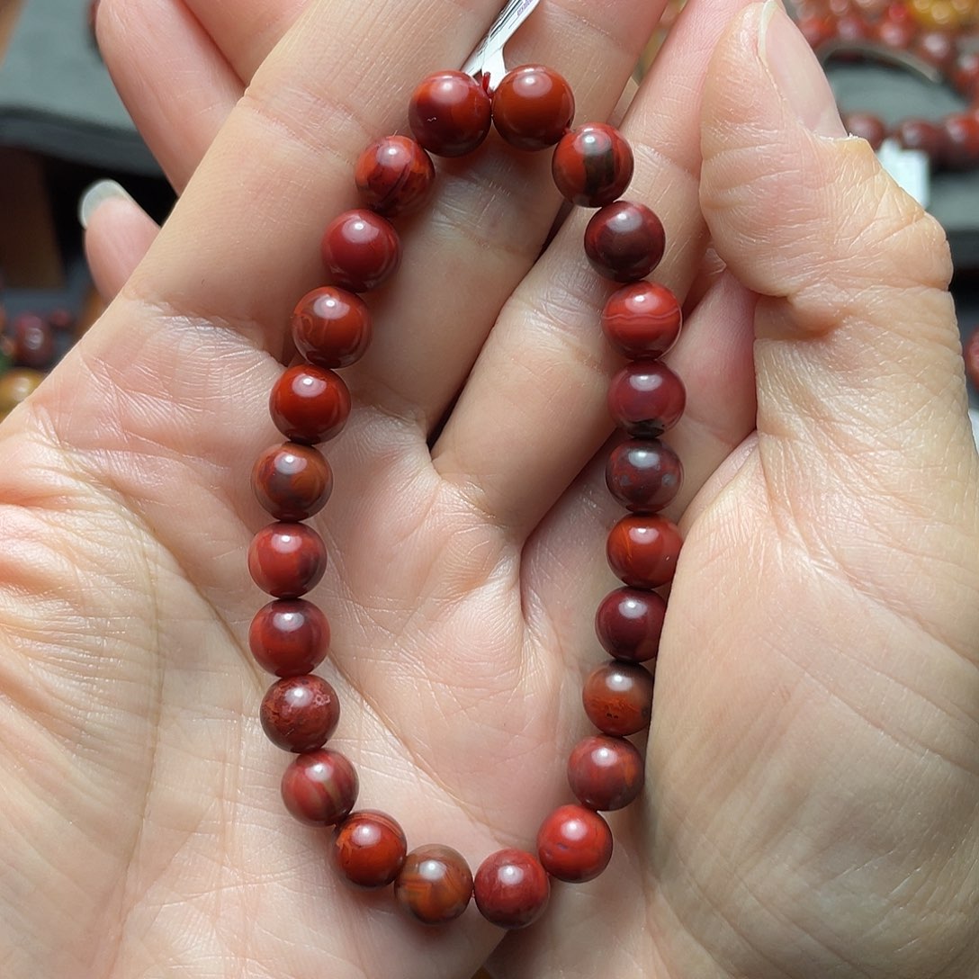 未镶嵌手串8多样性发1南红玛瑙
