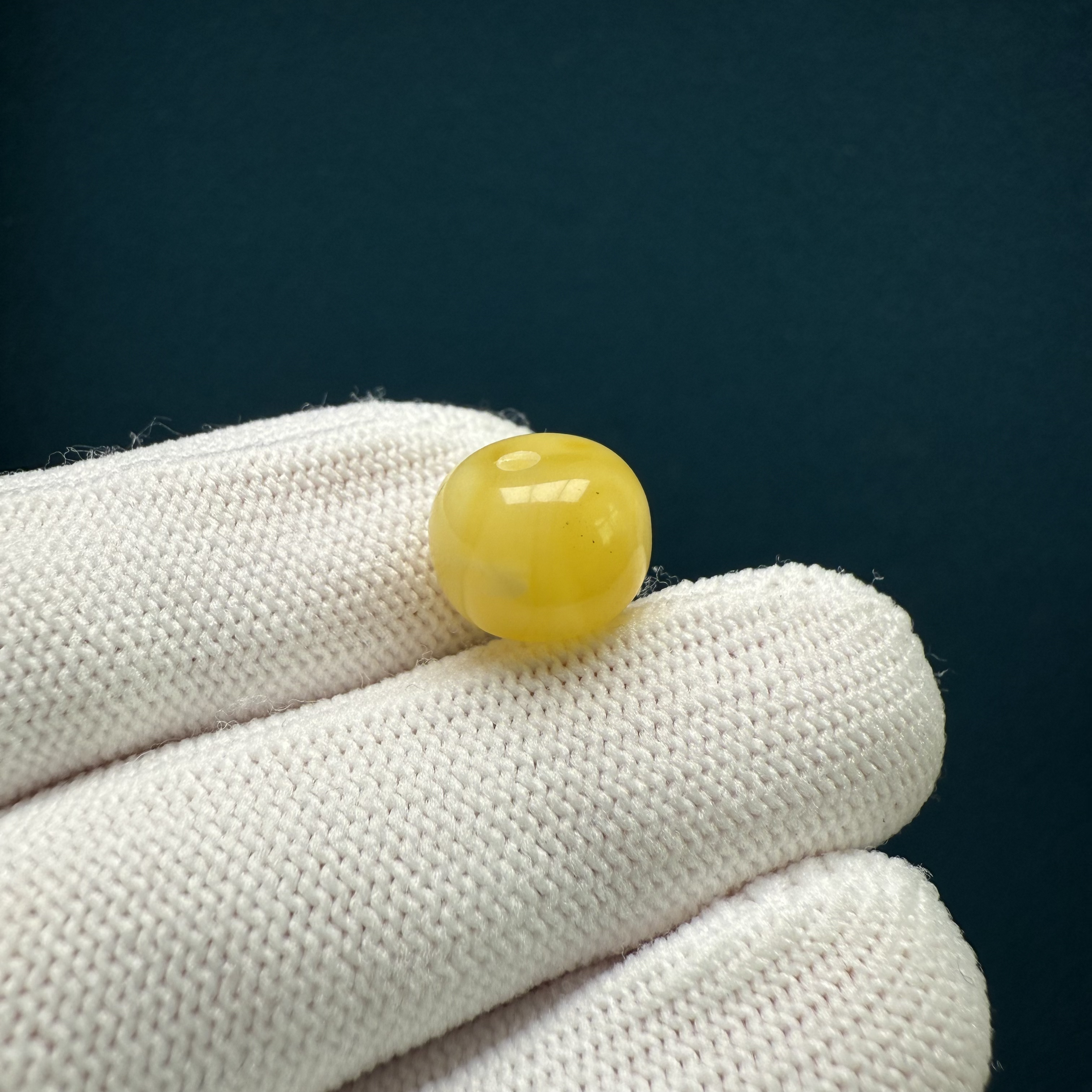 K1701天然原矿蜜蜡老型珠 11.6*9mm一物一图 支持复检