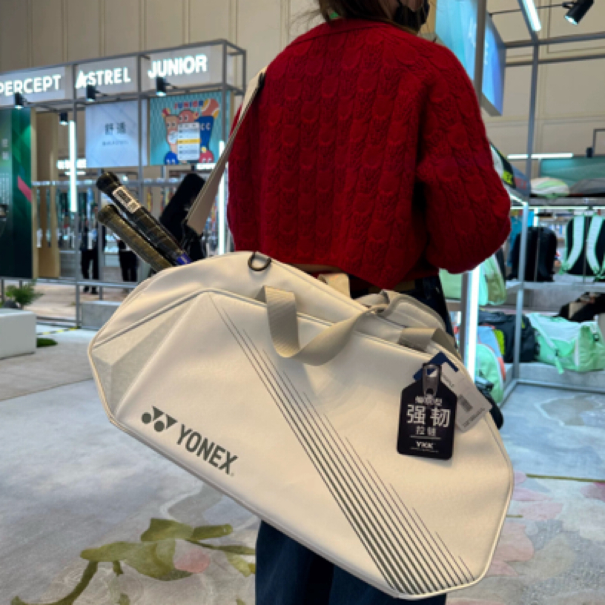 新款正品尤尼克斯羽毛球包 单肩包 手提 多功能3D男女款 BA342CR