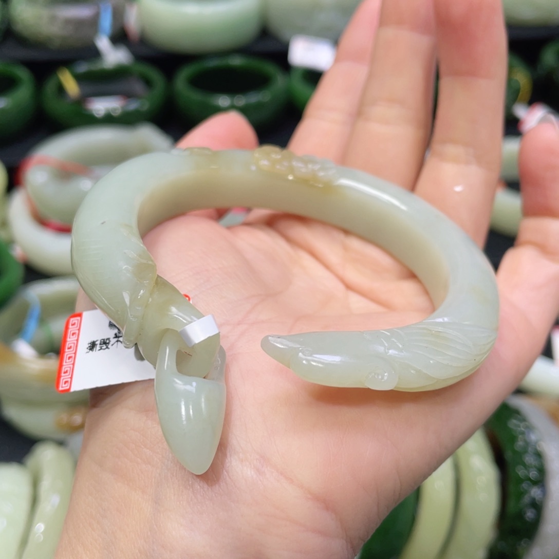 未镶嵌手镯和田玉108