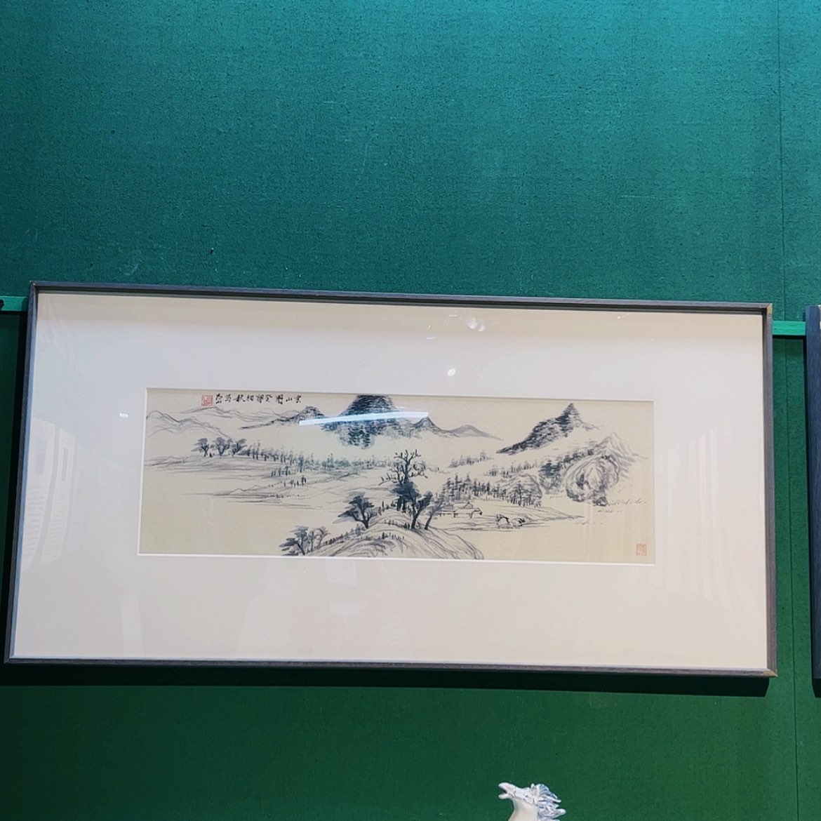 【闪购商品】国画周福明带框精装裱