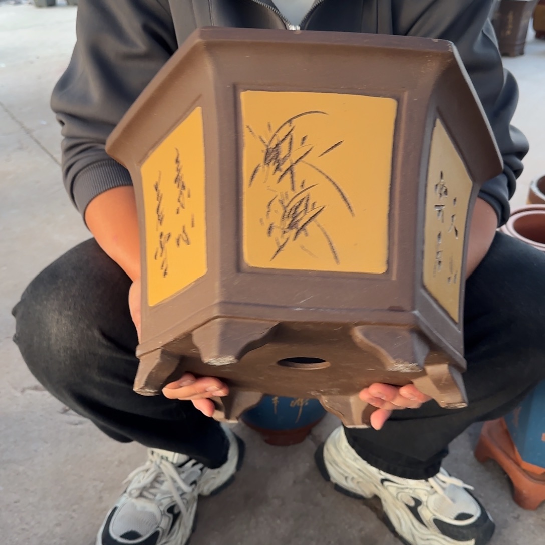 花盆紫砂口径33.21口径