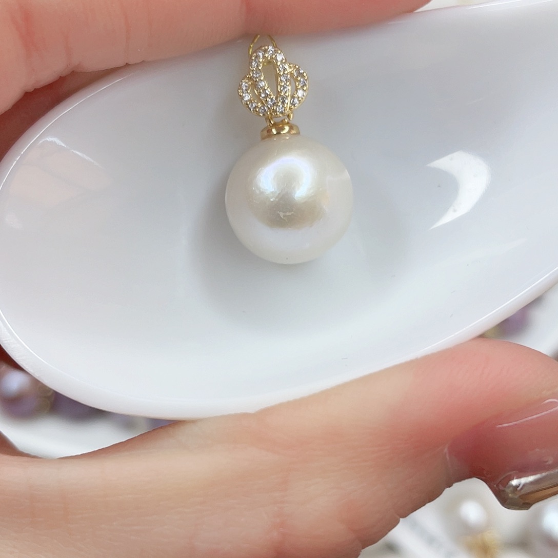 淡水珍珠颈饰合金