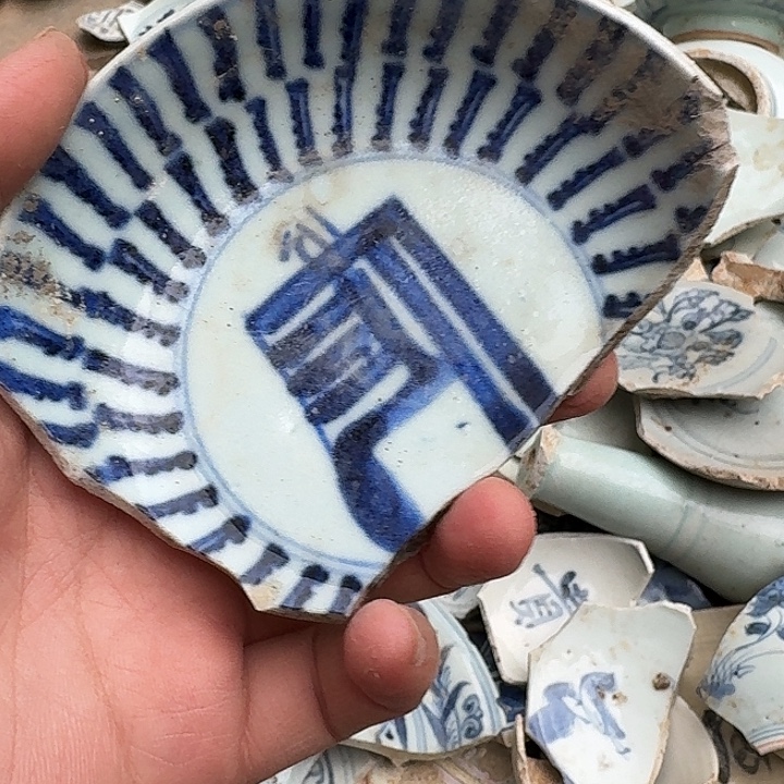 瓷片瓷片标本，顺丰包邮