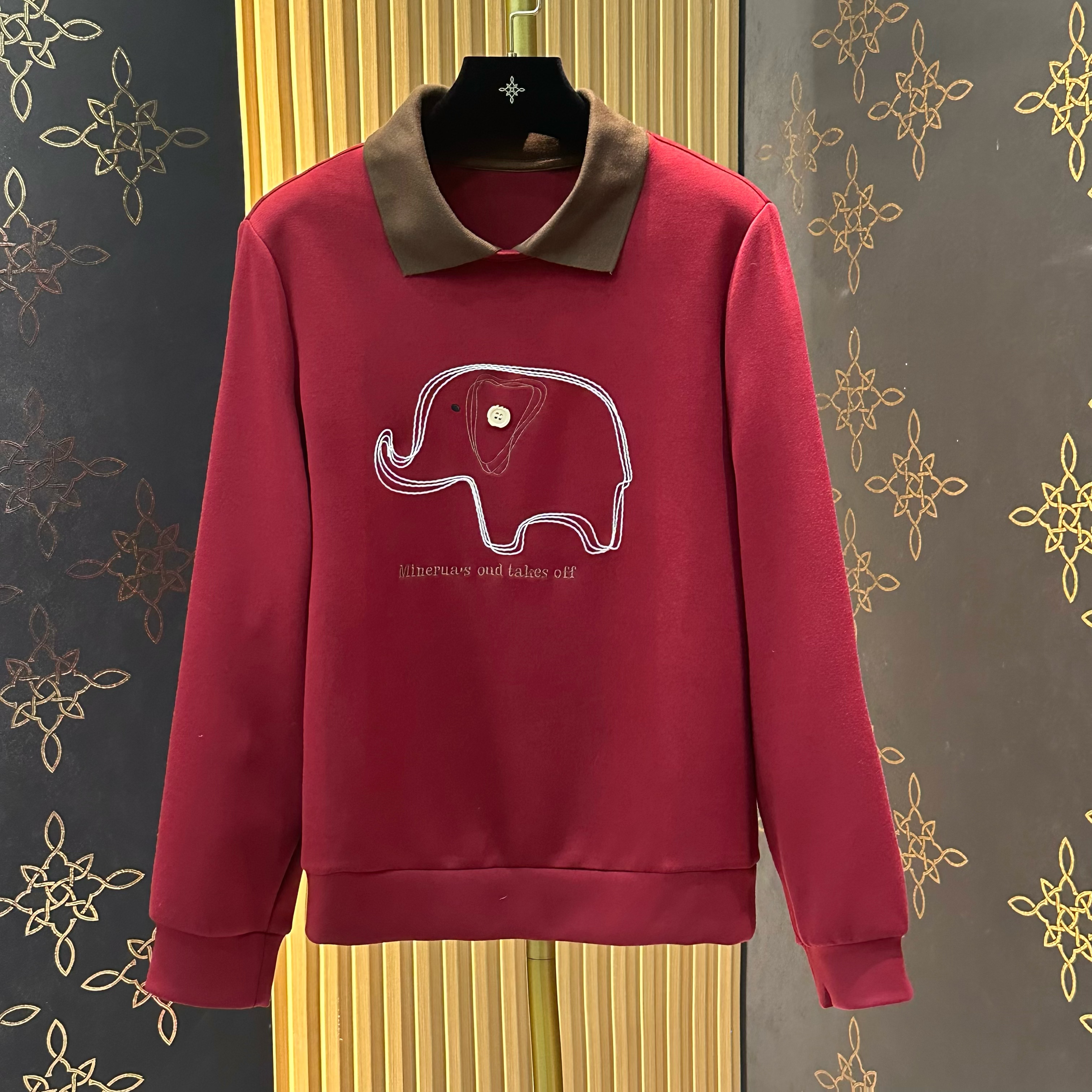 【宠粉福利】40-60岁精致女性 减龄休闲显瘦时尚百搭圆领卫衣#9623