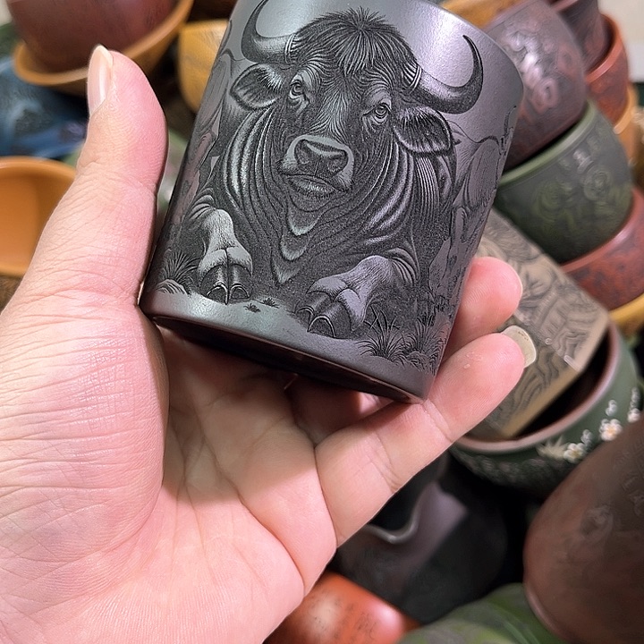 茶杯紫砂全手工紫砂主人杯