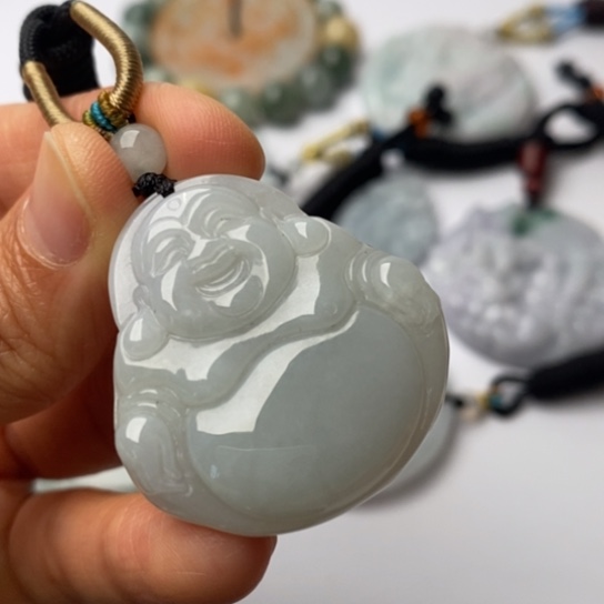 翡翠未镶嵌挂件翡翠