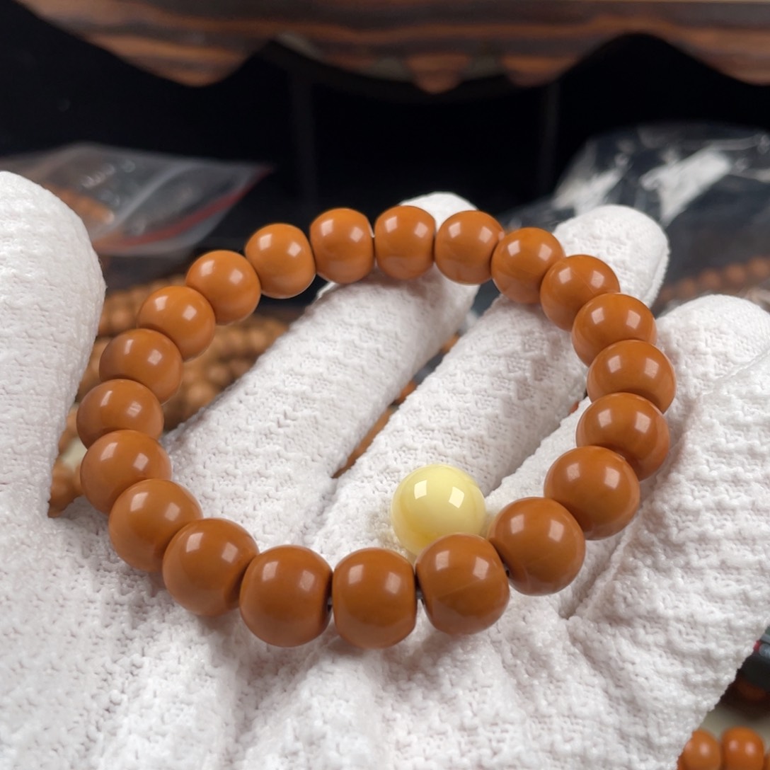 猴头核桃手串杨*伟龙岩直切12.3