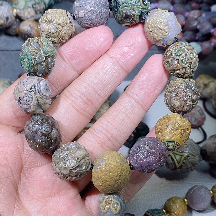 玛瑙/玉髓珠宝奇石合金丁*