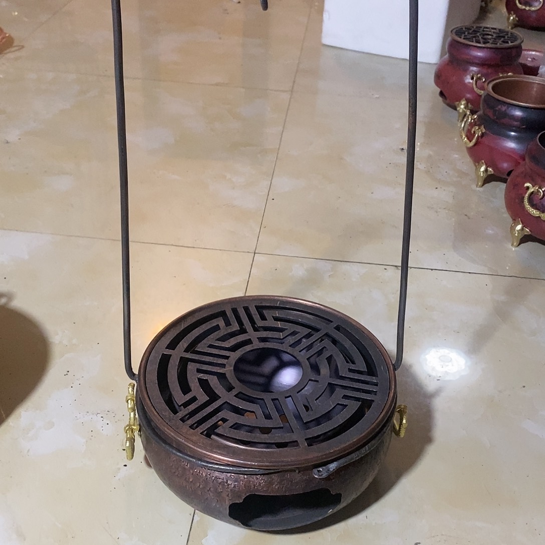 自在钩22炉子手工锻打工艺