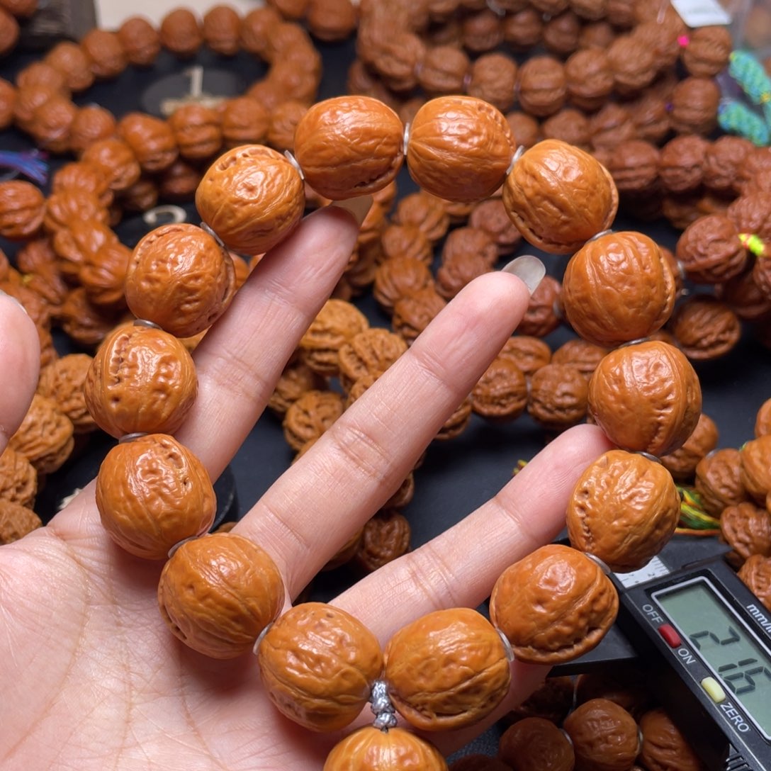 文玩核桃手串光头111