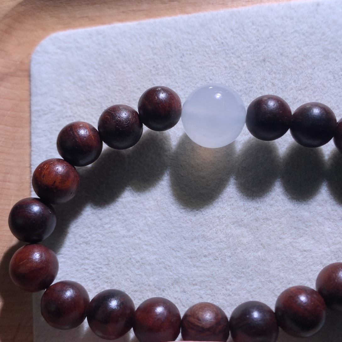 翡翠散珠特价奶白卡12