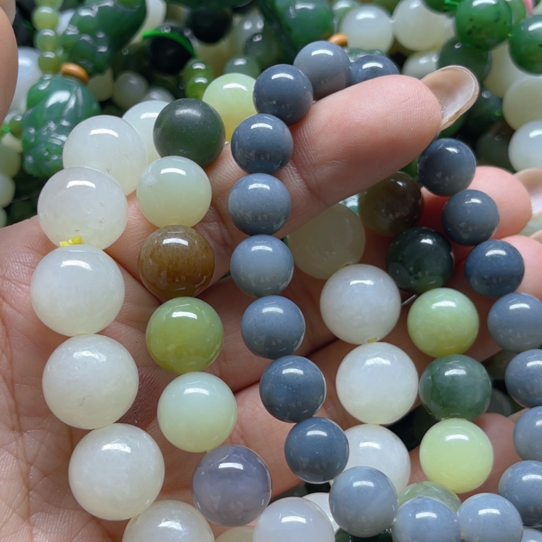 和田玉手链未镶嵌