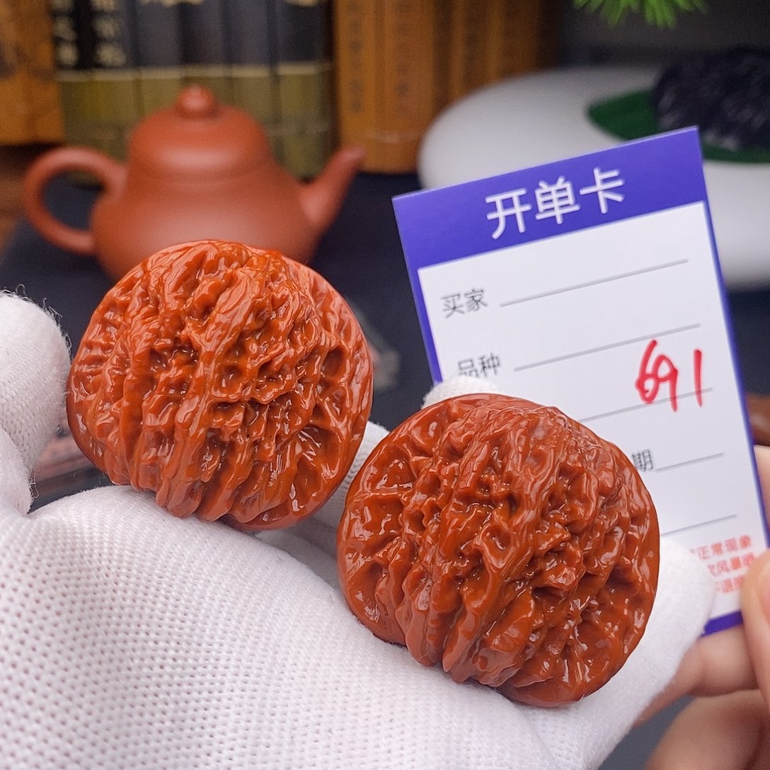 把件文玩核桃45楼子691