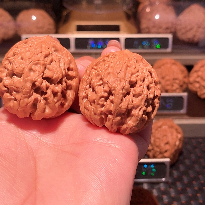 玙*阁文玩核桃把件核鼎