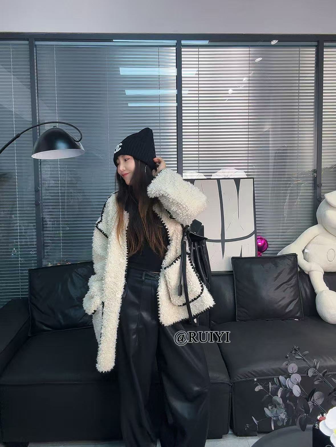 《赵小姐推荐》经典黑白千金风外套