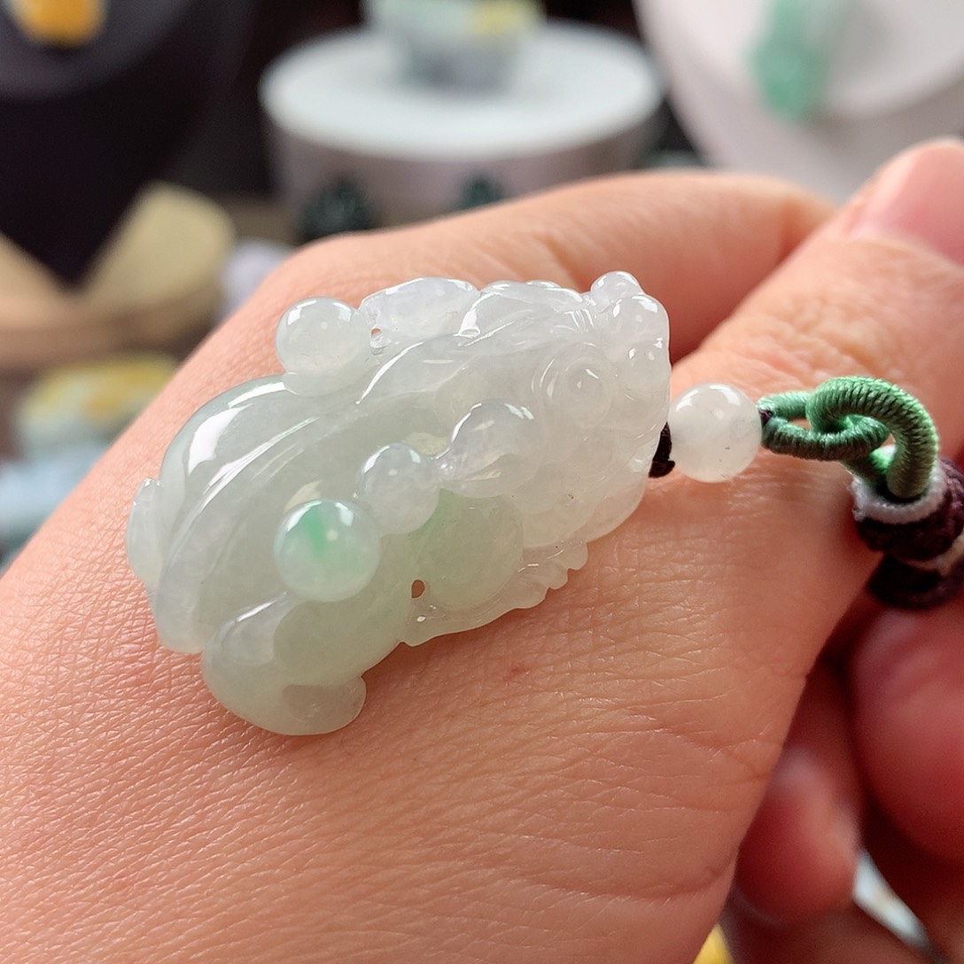 【闪购商品】翡翠颈饰未镶嵌翡翠貔貅