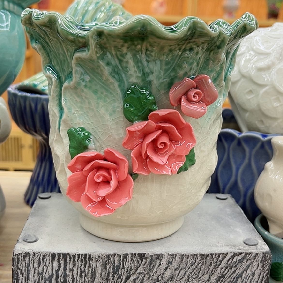 【闪购商品】陶瓷花盆