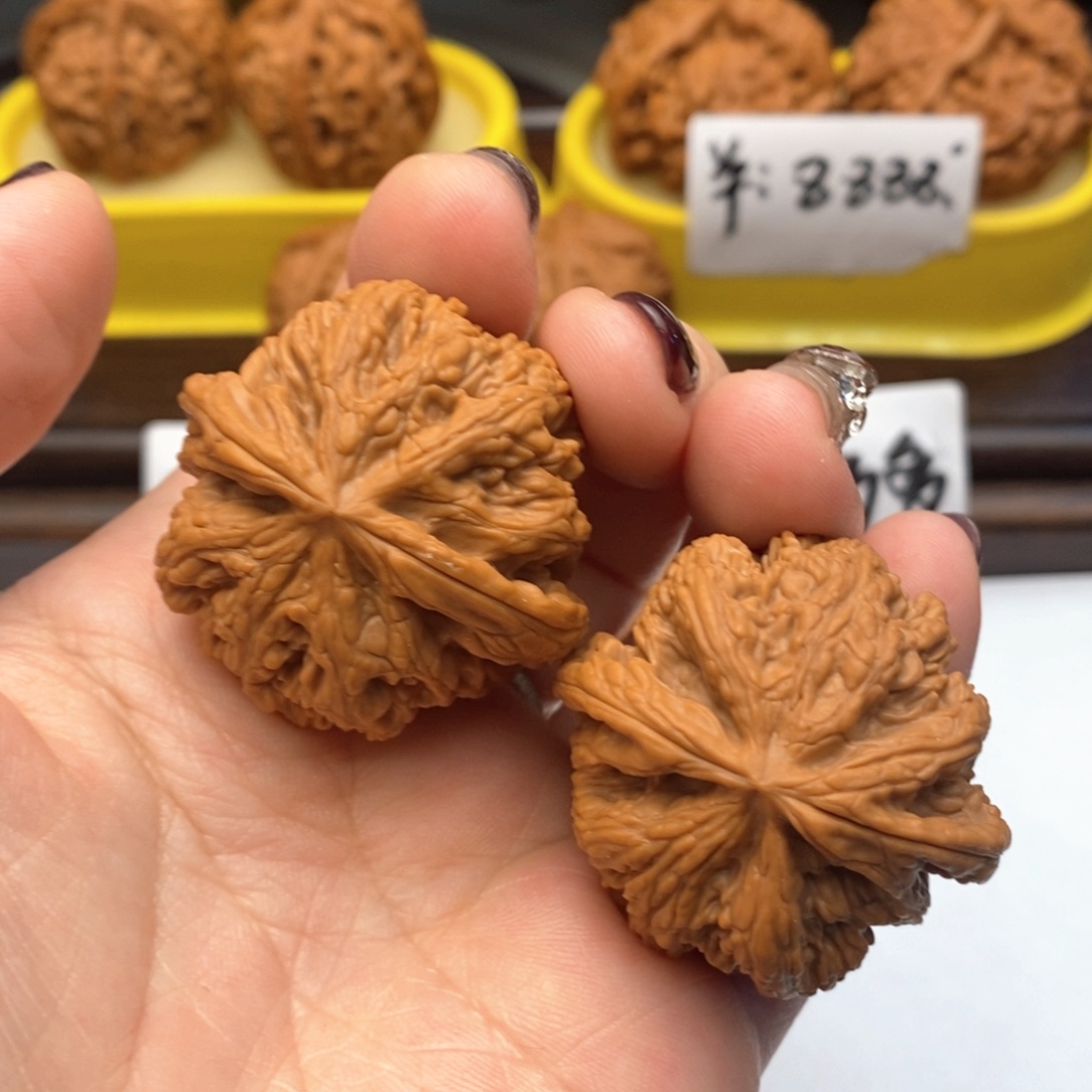 把件文玩核桃39尺全品粗筋