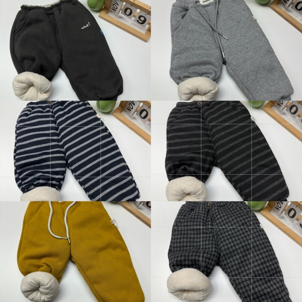 （扣号用福利棉裤）小童冬季加棉裤子男童女童一条过冬北方