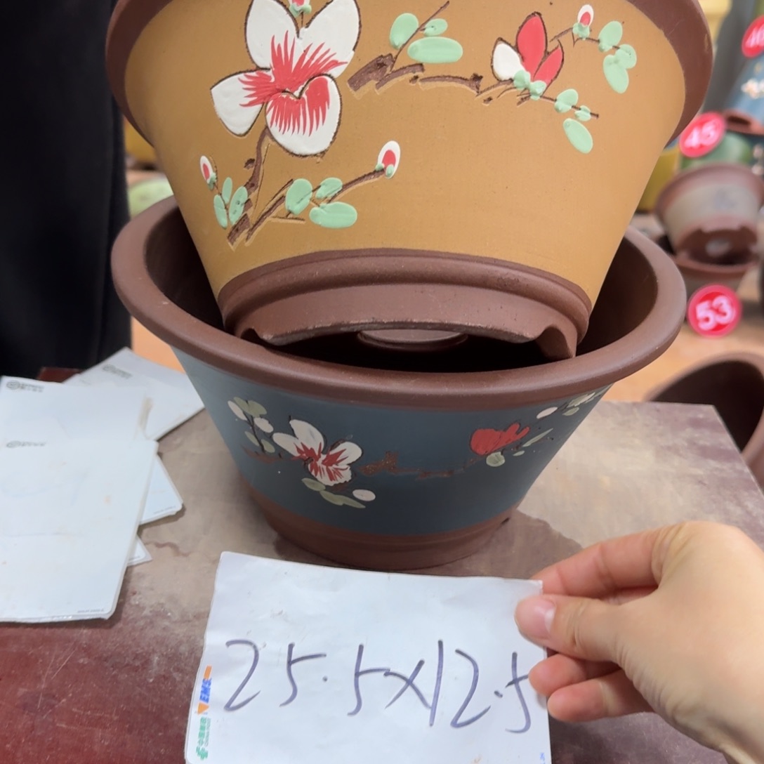 紫砂花盆破损包赔