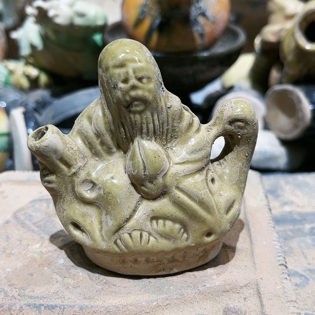 瓦当摆件茶台的一