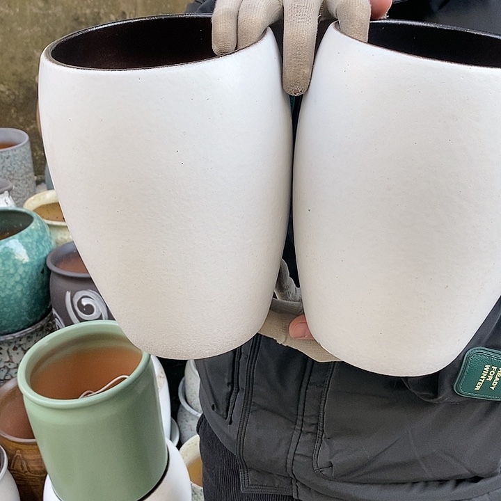 紫砂花盆正品口15高23