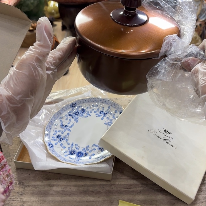 陶瓷古美术置物摆件