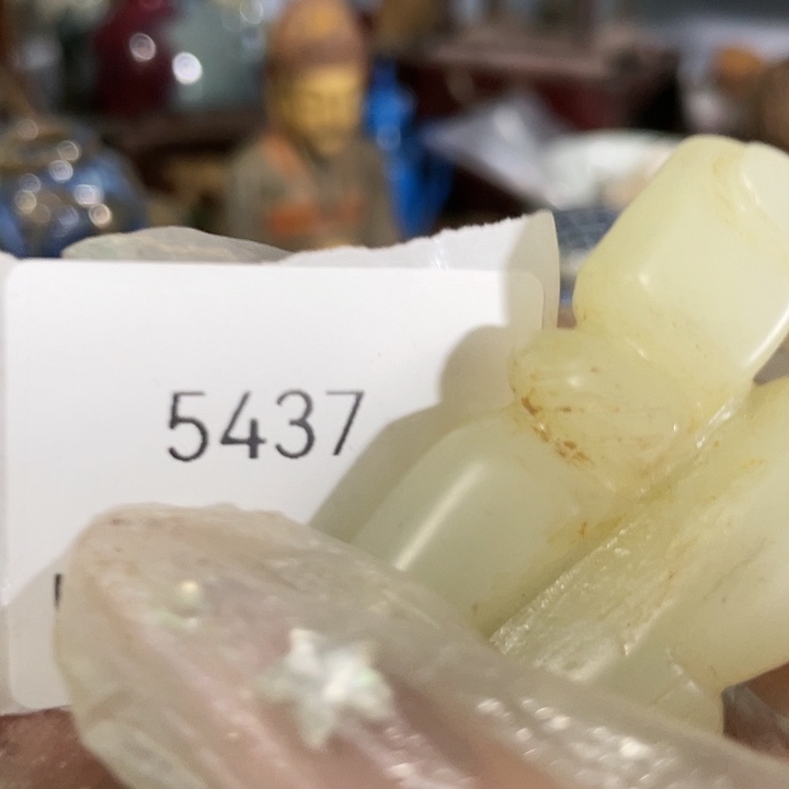 淡***然瓷片5437号工艺品