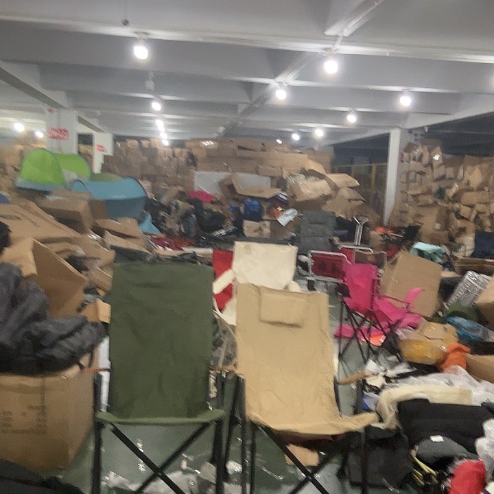 PU多色高背折叠款铝提拉椅
