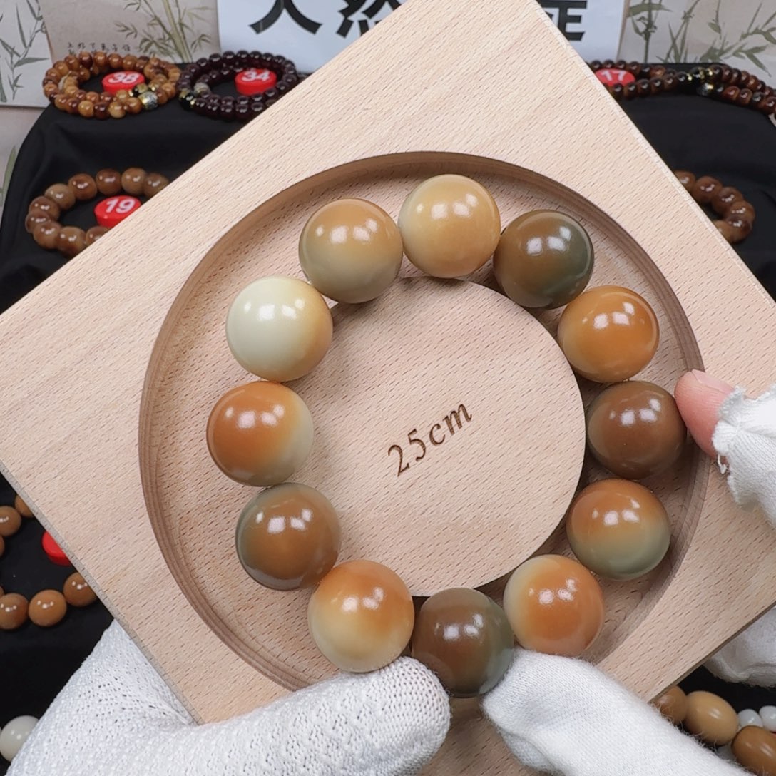 手串白玉菩提卡20敦煌