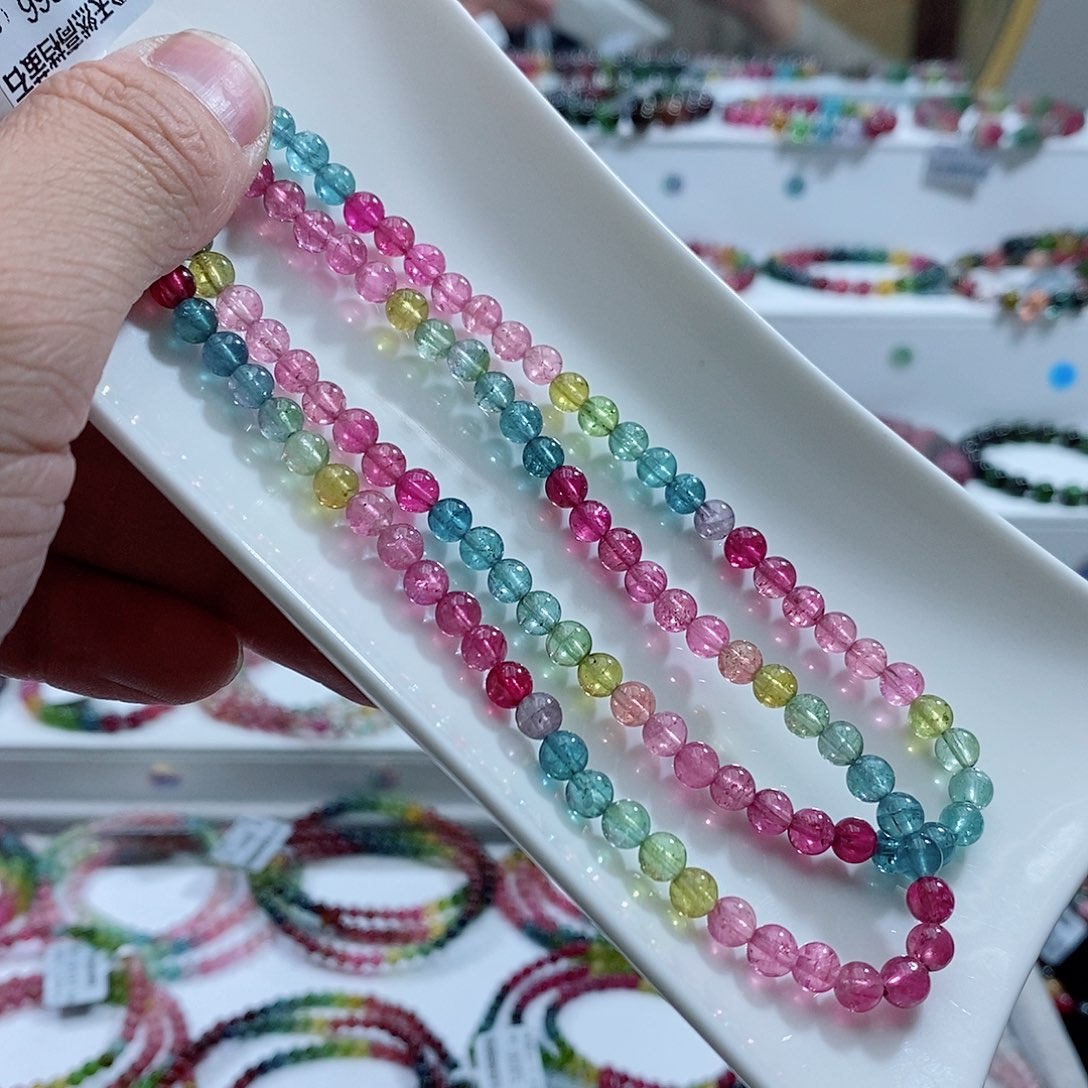 碧玺手链未镶嵌手链