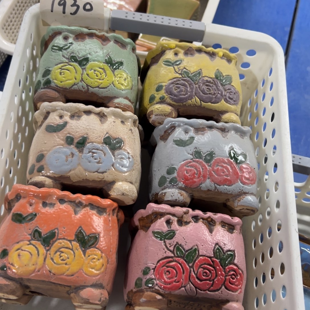陶瓷多肉小花盆@@1930