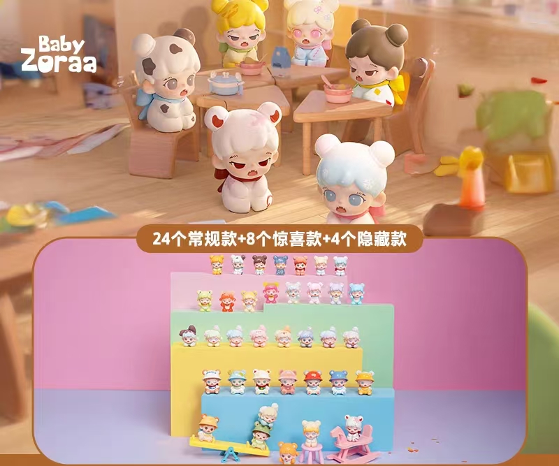 【拆盒】zoraa小小幼稚园系列萌粒-然然/许愿