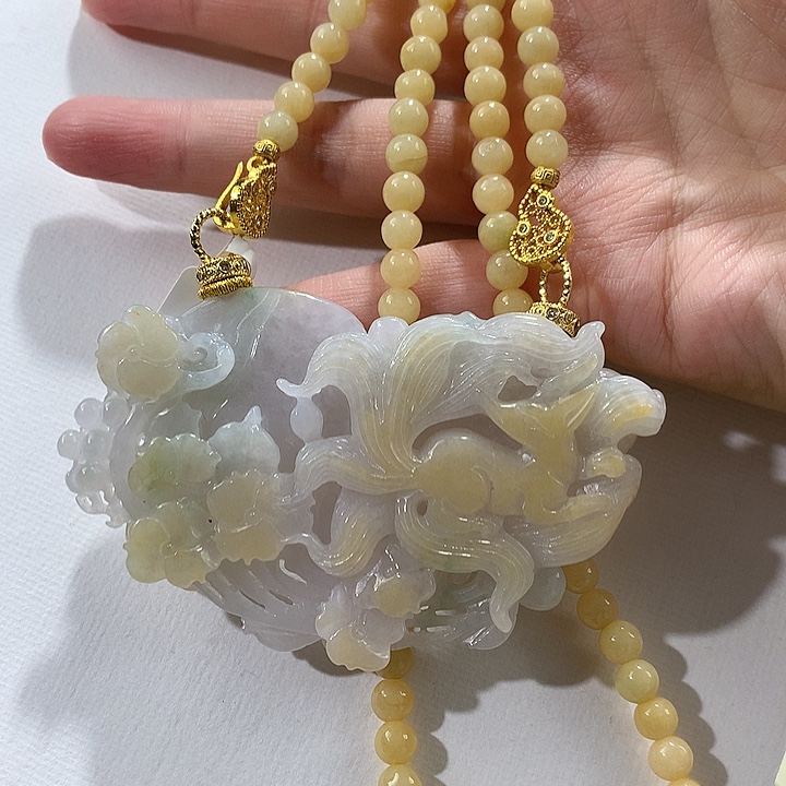 翡翠未镶嵌颈饰翡翠吊坠