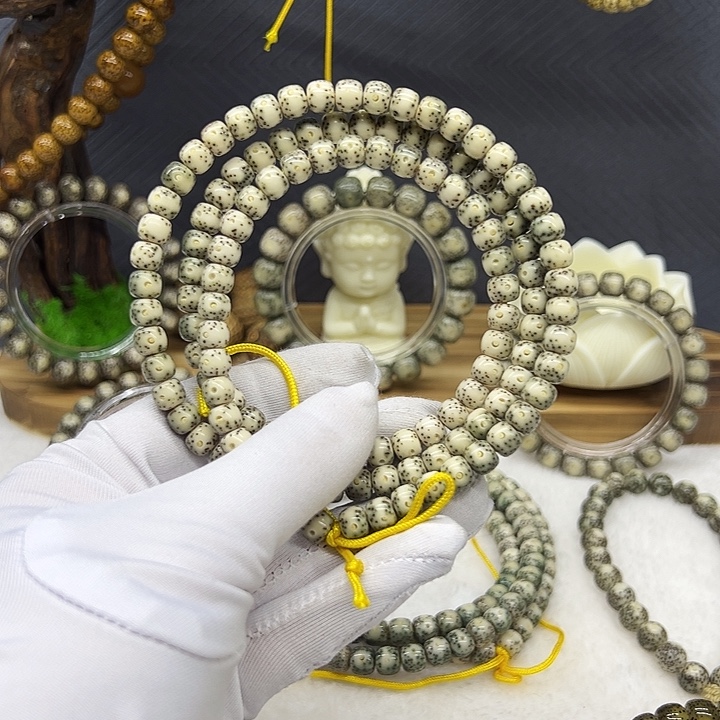 星月菩提手串7×6海南原生态老形108