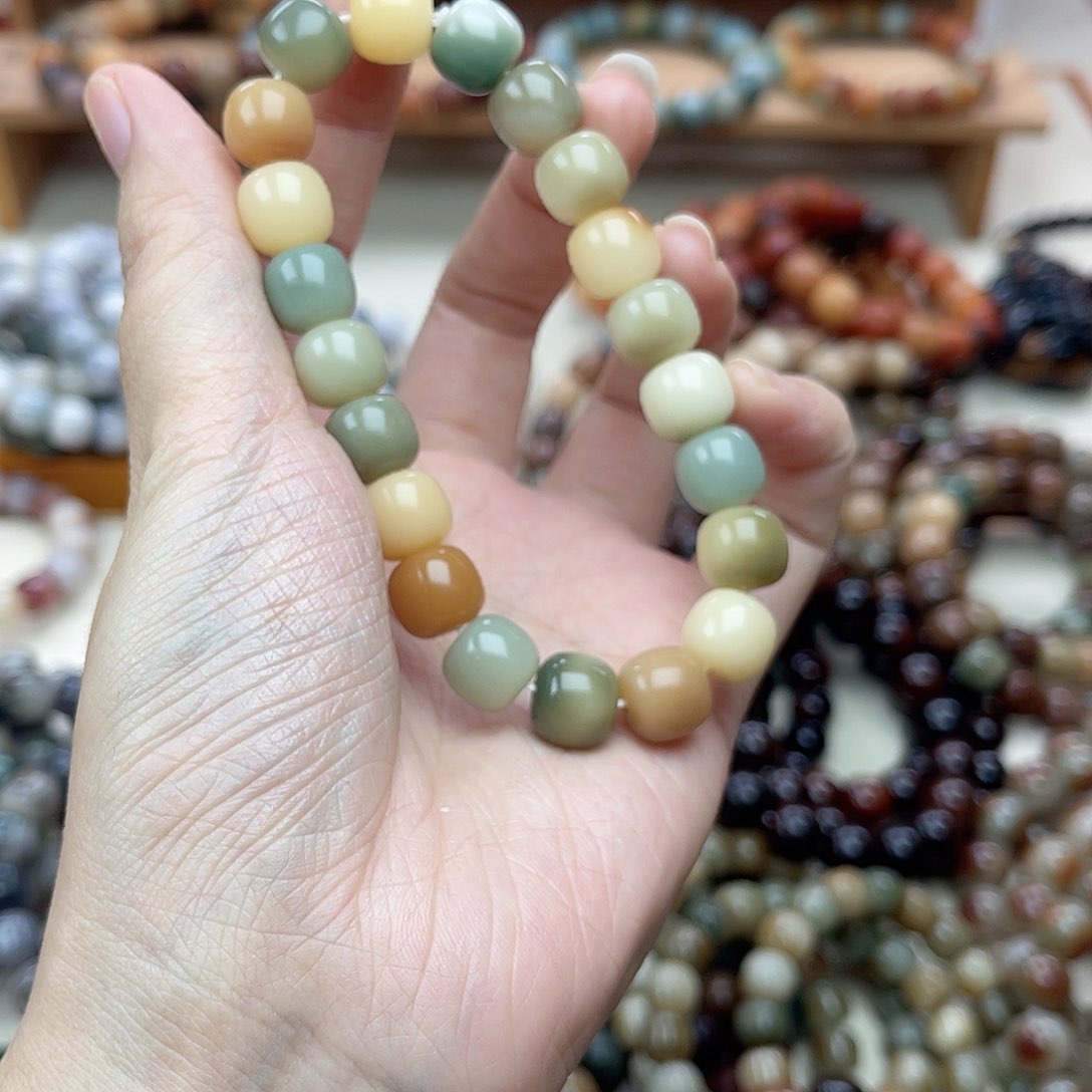 手串白玉菩提1.0糖豆