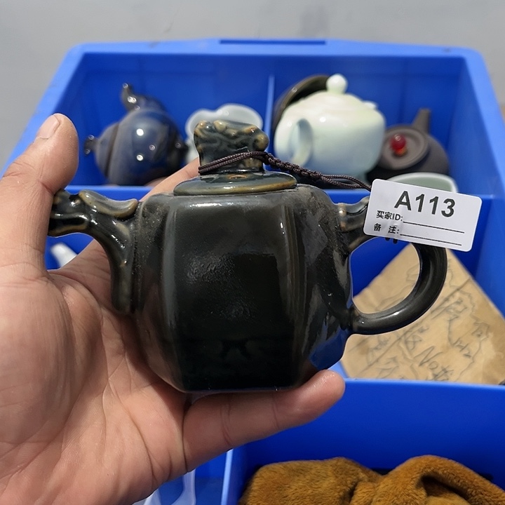 茶具默认微瑕瓷器、茶具、壶、摆件，介意勿拍 