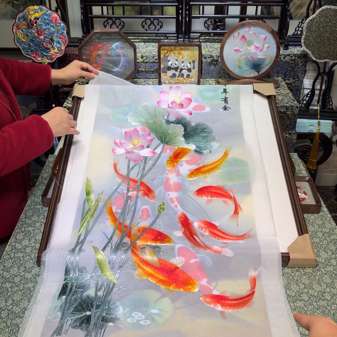 刺绣手工苏绣工艺