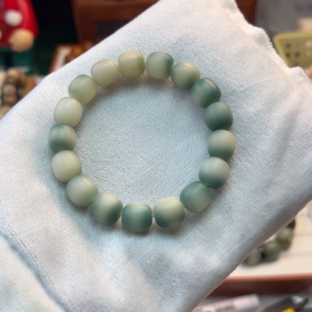 菩提根/象牙果手串卡13枣珠干磨全品