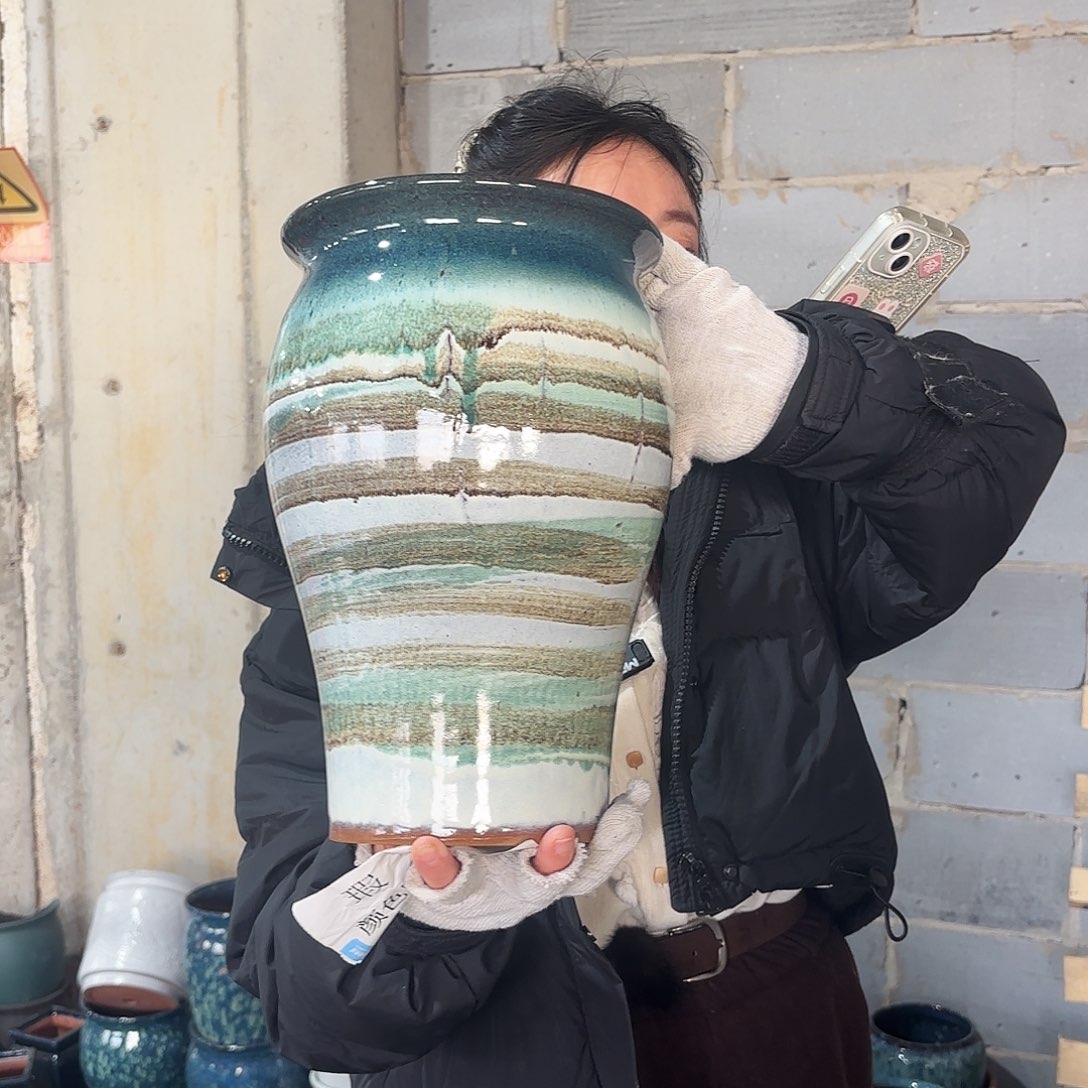 瑕疵一个高32/20红陶