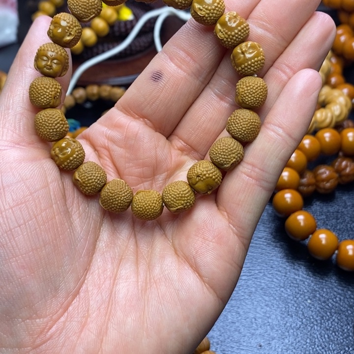 猴头核桃手串@**谓猴头