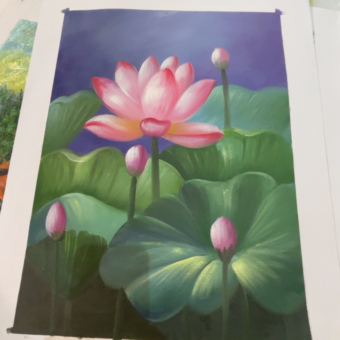 油画油画作品欣赏30.40带内框