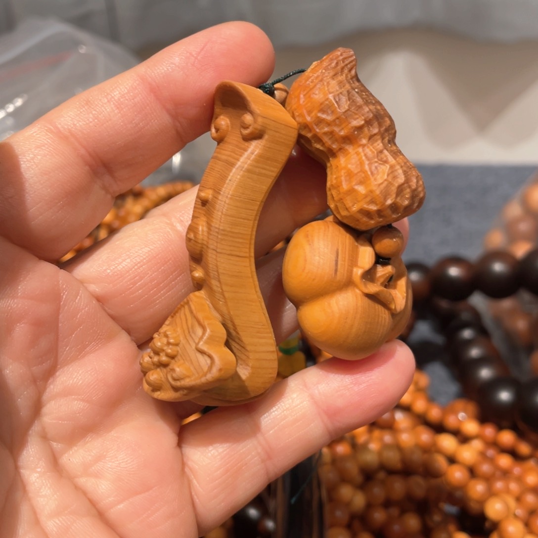 【闪购商品】柏木（崖柏）人生柿柿如意