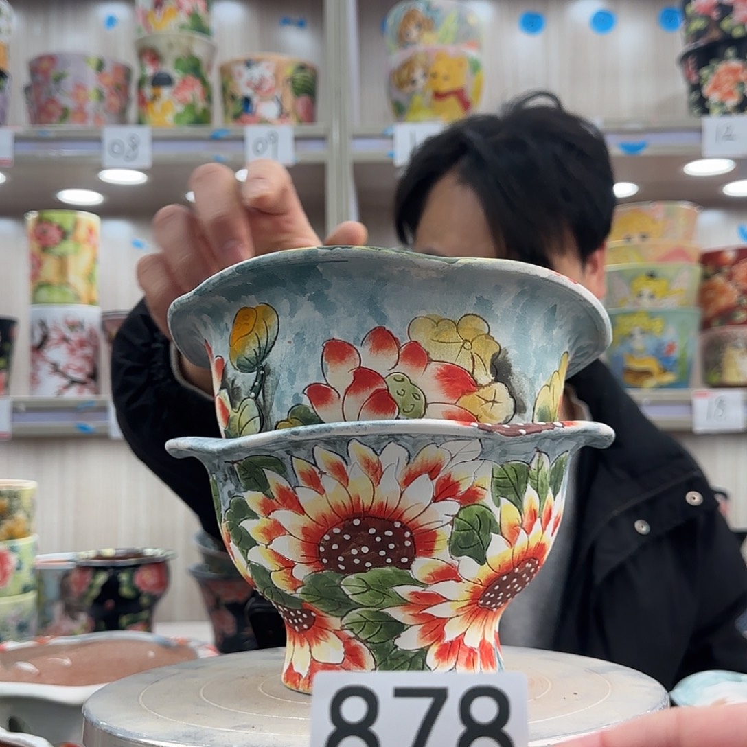 花盆紫砂瑕疵瑕疵878